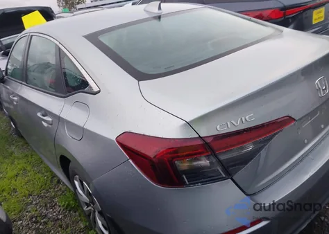 2025 Honda Civic Lx z USA, uszkodzony, nr VIN 2HGFE2F26SH520008